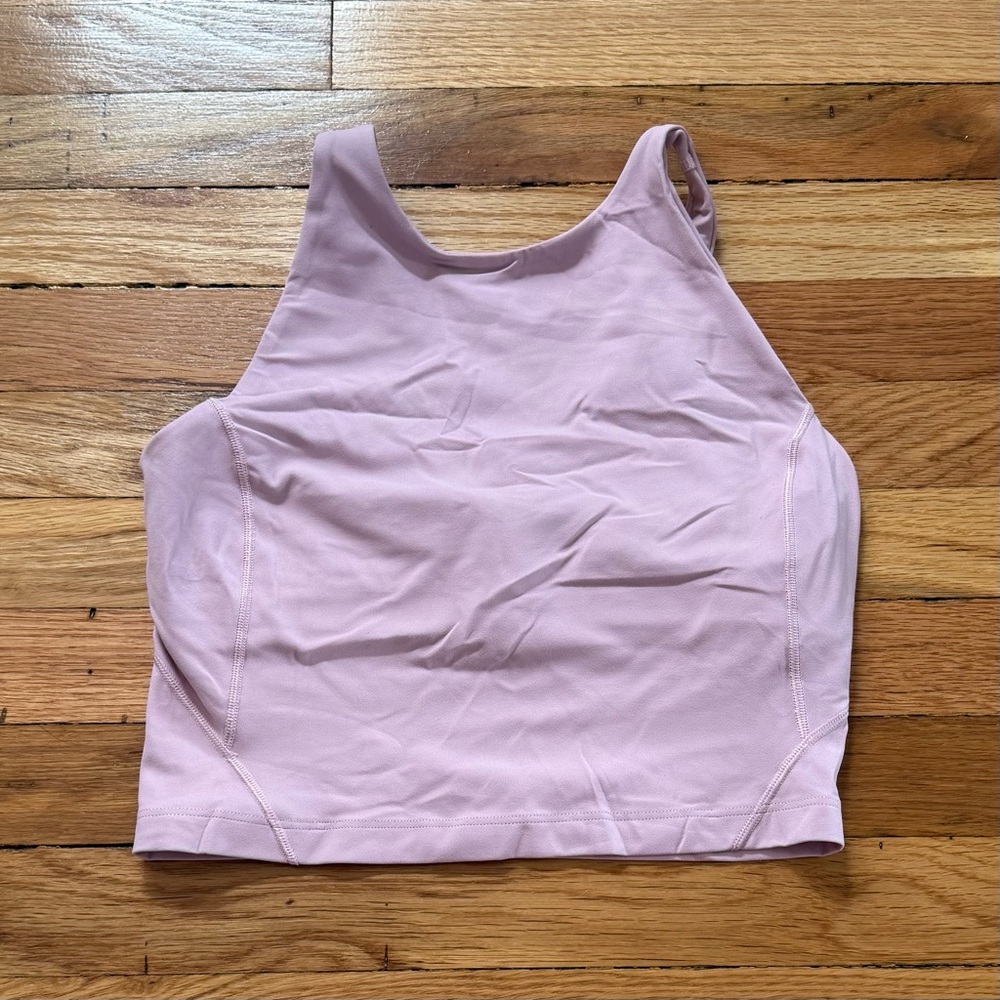 Lululemon Align High Neck Tank Pink Peony